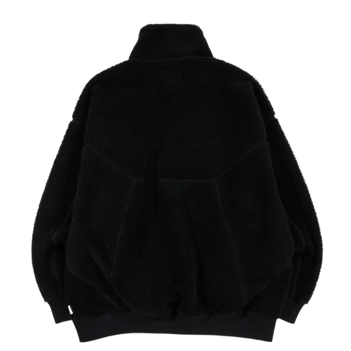 WTAPS MECH PULLOVER FLEECE JACKET BLACK | TODAY CLOTHING