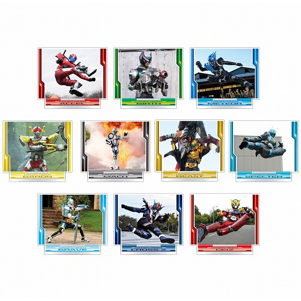 2nd KAMEN RIDER 場面写アクリルスタンドコレクション Vol.2（全10種