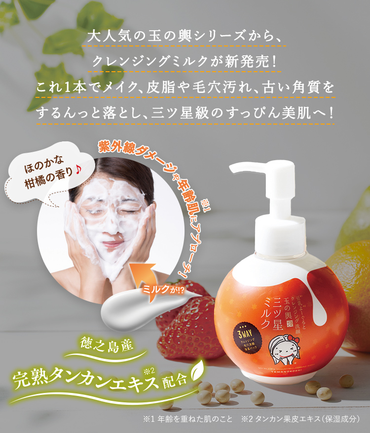 豆乳よーぐるとクレンジング洗顔玉の輿 三ツ星ミルク | 豆腐の盛田屋