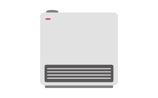 ガスファンヒーターの接続方法 | ガスをご使用の前に | 東邦ガス