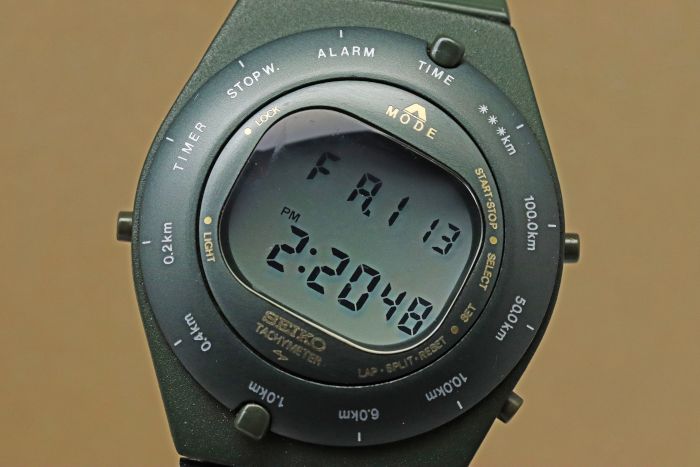 セイコー スピードマスター デジタルクロノグラフ ジウジアーロ