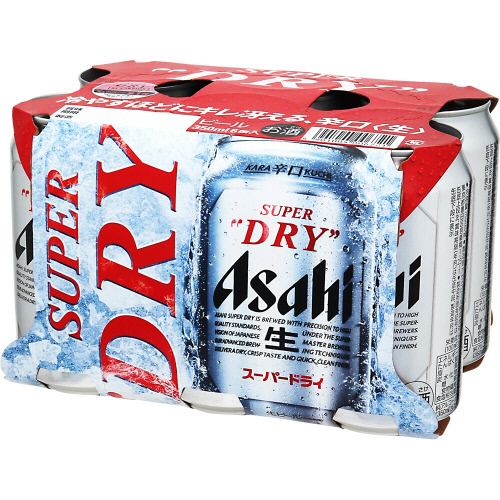 アサヒ スーパードライ 350ml×6缶: ネットスーパー｜トキハ