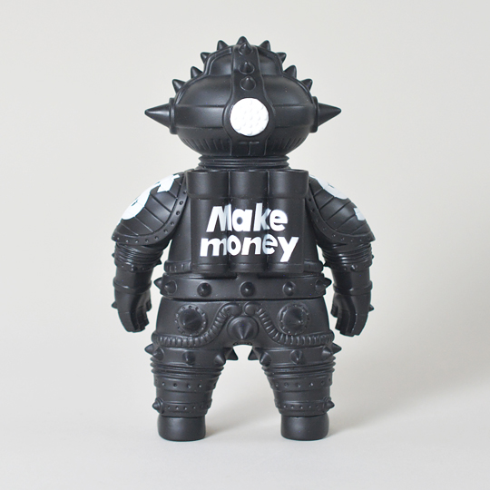 ソフビ製ともだち Make money (Black) | 多肉植物・特別な鉢の販売