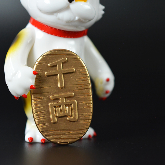 ソフビ製モズクパイセン (招き猫) | 多肉植物・特別な鉢の販売