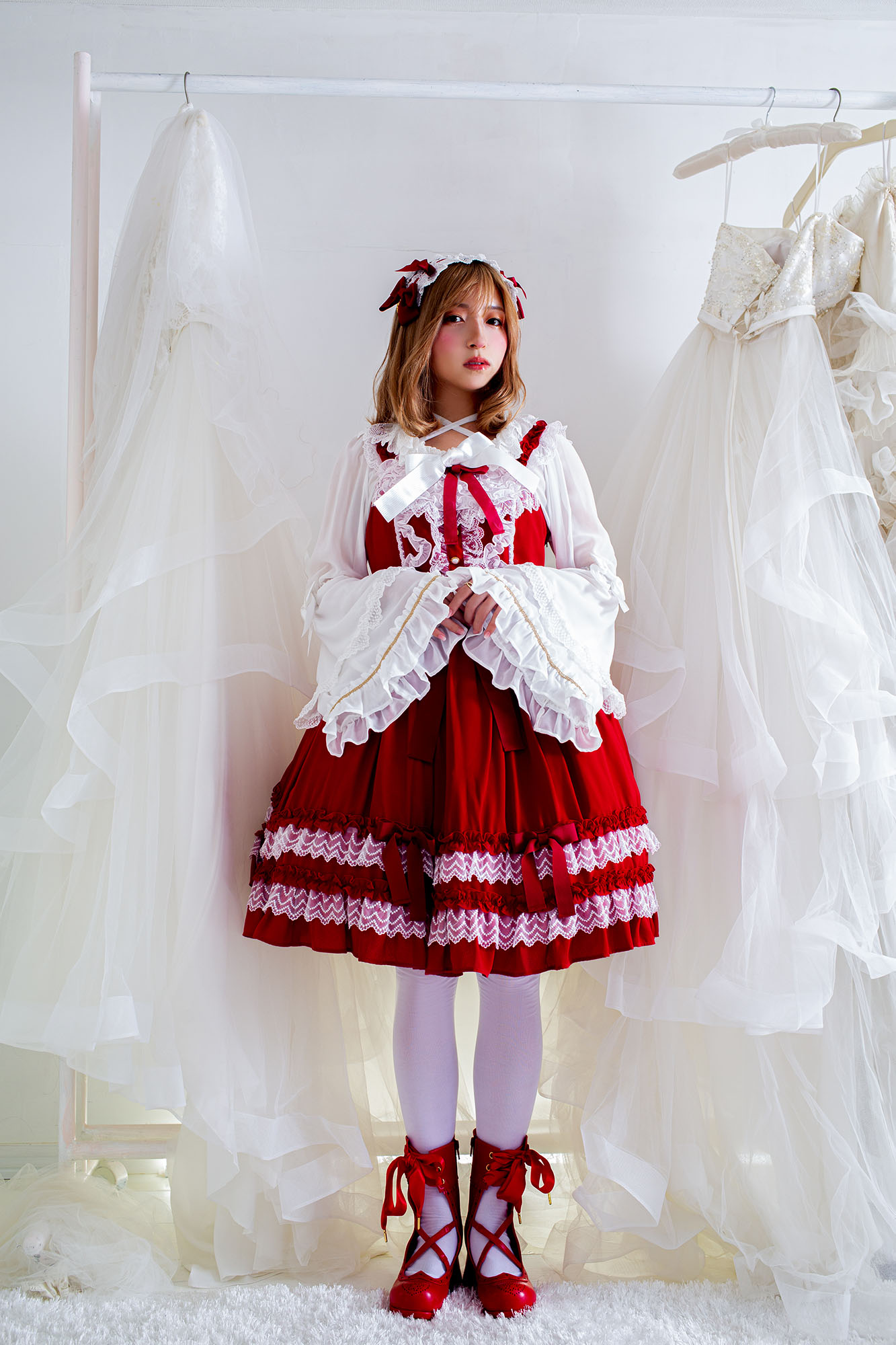 Angelic Pretty トッピングハートジャンパースカート set Angelic