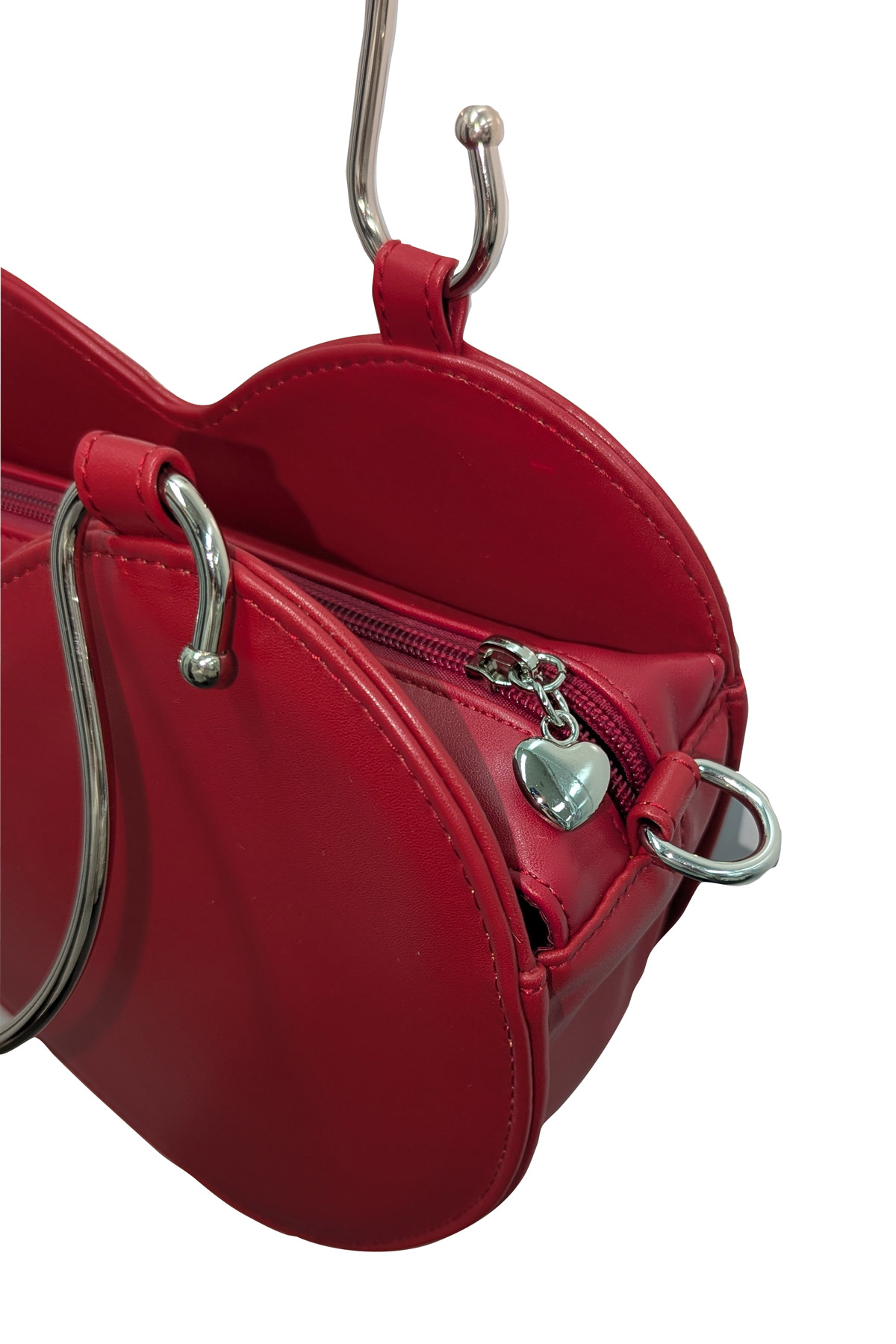 リボンハートBag エンジ｜東京ロリィタ-TOKYO LOLITA｜ロリータ服の