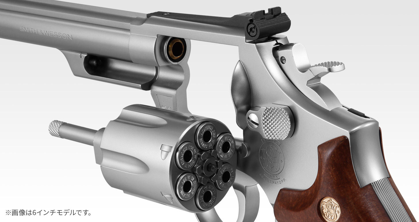 MARUI ガスリボルバー M19&M66 スミス＆ウェッソン M19 6インチ - ガス