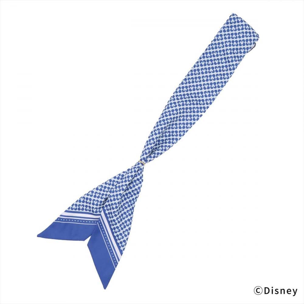 ディズニー】 スカーフ リング付き ブルー レディース(951 ブルー