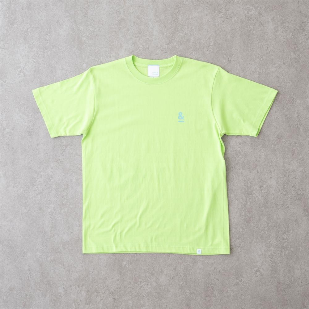 ＆プリントTシャツ＜ライムグリーン＞(XS ライムグリーン): 東京