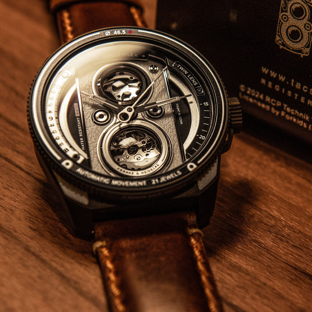 TACS TWIN LENS Rollei TS2002G 世界限定500セット タックス 腕時計