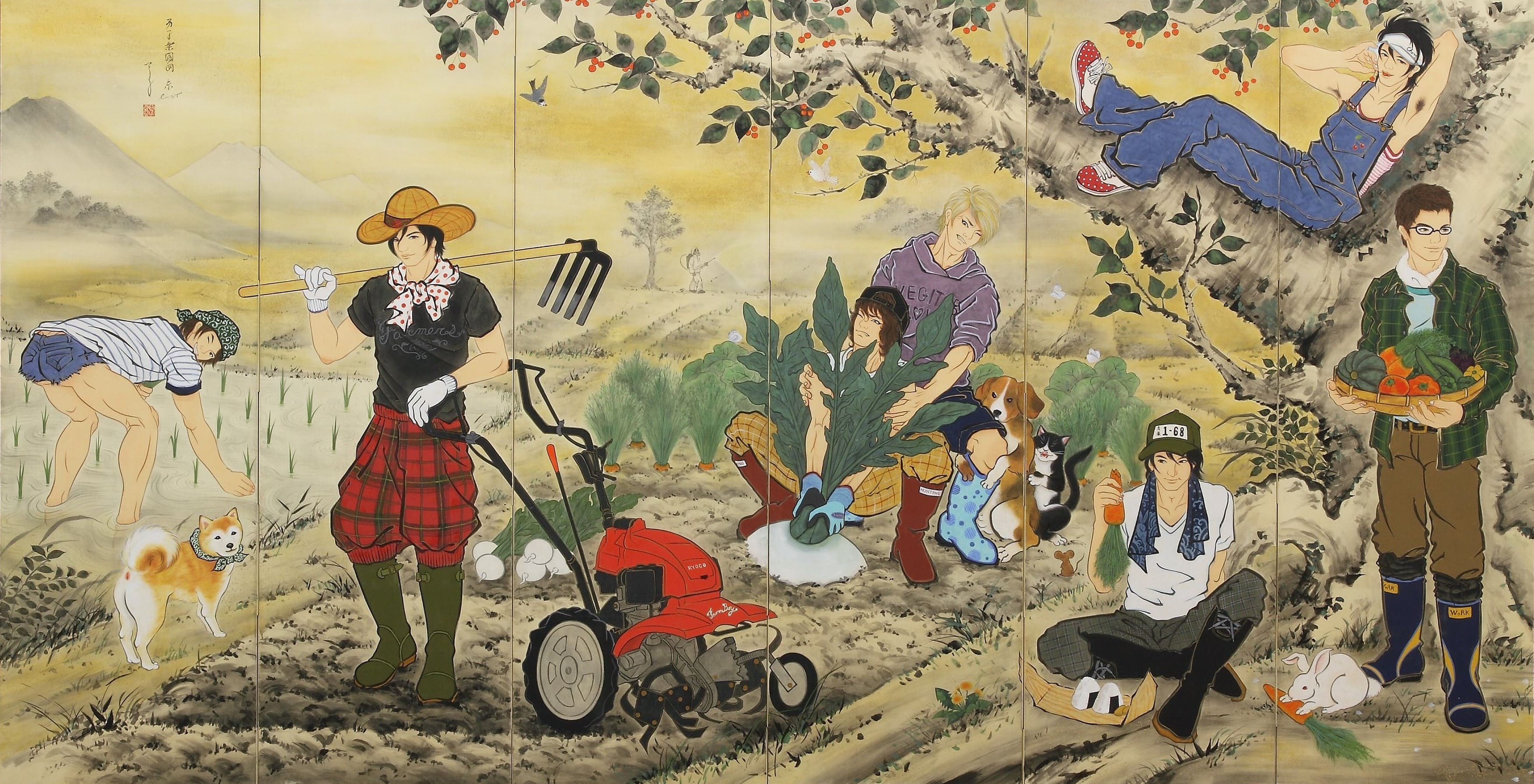 日本の美術史・視覚文化における「美男」とは？ 埼玉県立近代美術館