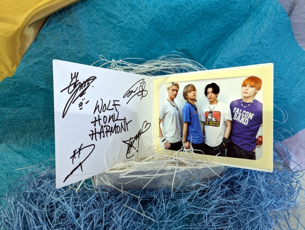 プレゼント】WOLF HOWL HARMONYの直筆サイン入りフォトカード1名様に