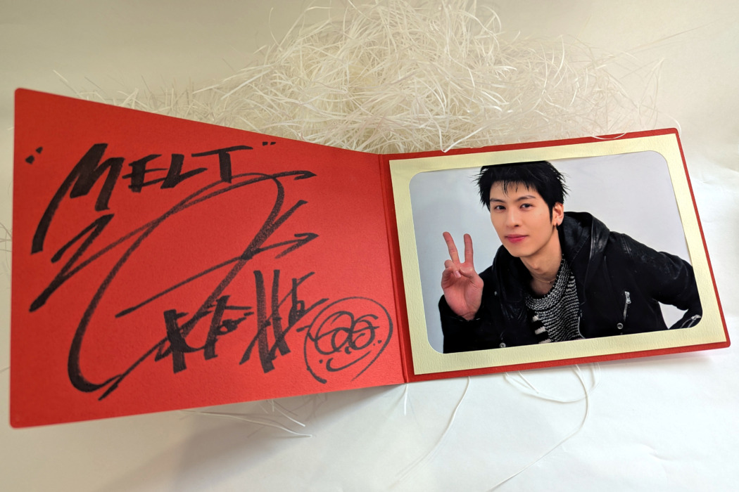 プレゼント】THE RAMPAGE 長谷川慎さんの直筆サイン入りフォトカード1