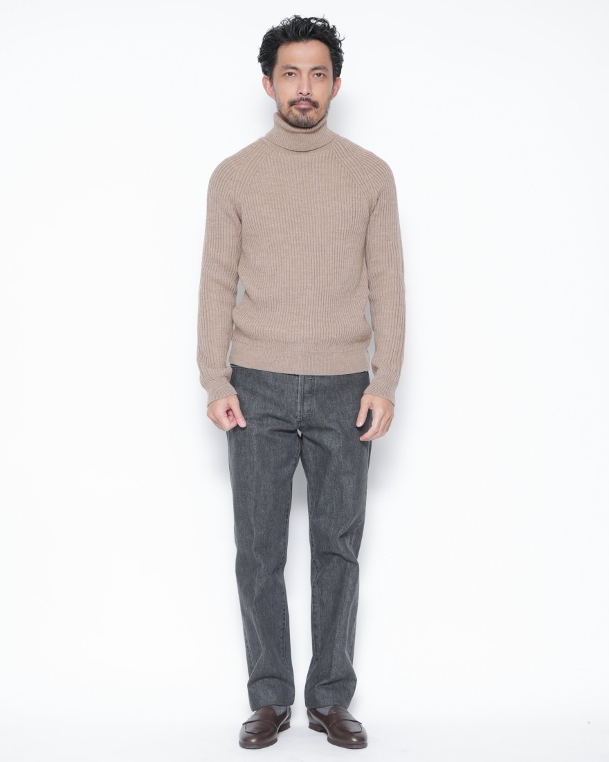 7Gリブウール タートルネックニット｜ZANONE（ザノーネ）｜TOKYOlife