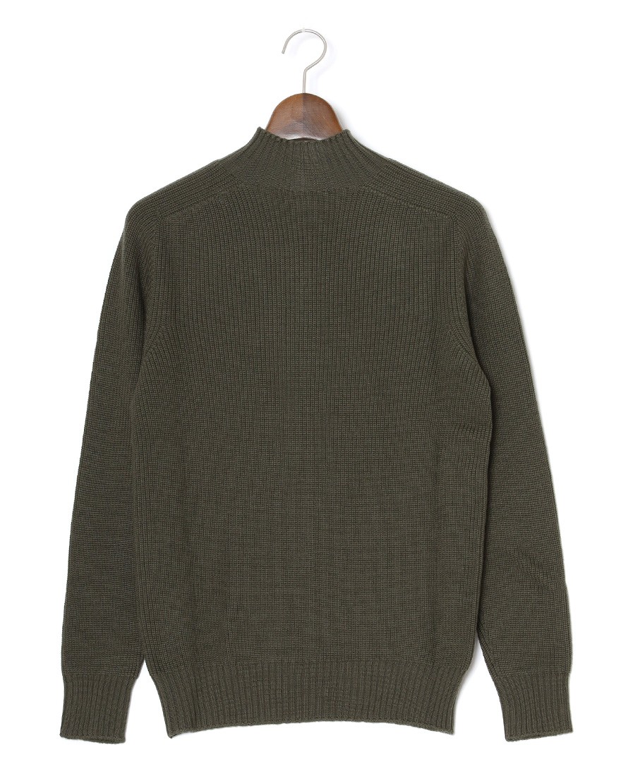 8Gレインウール モックネックニット｜GRAN SASSO（グランサッソ