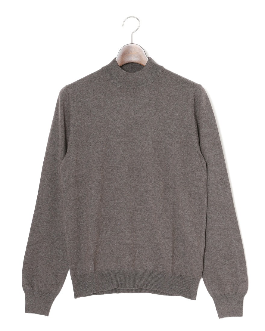 12Gメリノウール モックネックニット｜GRAN SASSO（グランサッソ