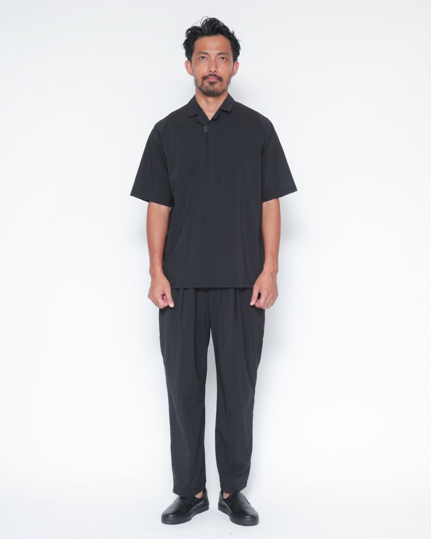 ナイロンストレッチ ポロシャツ【CAPSULESNAP POLO SHIRT DR