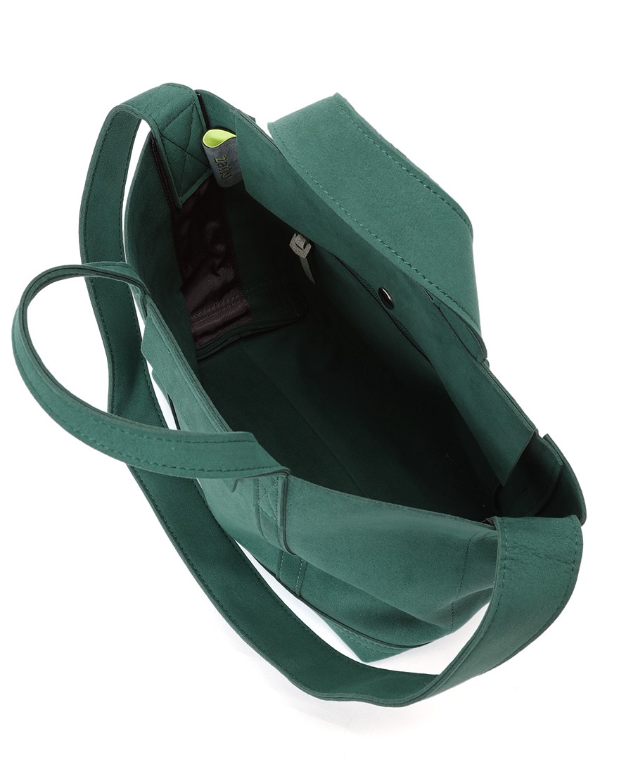 マイクロファイバースエード フラップミニトートバッグ【NEPPA/ネッパ