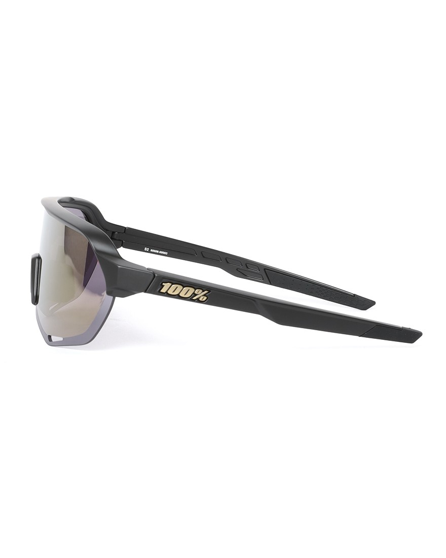 S2 ミラーレンズ サングラス【S2/ミラーレンズ】｜100%（ワンハンド