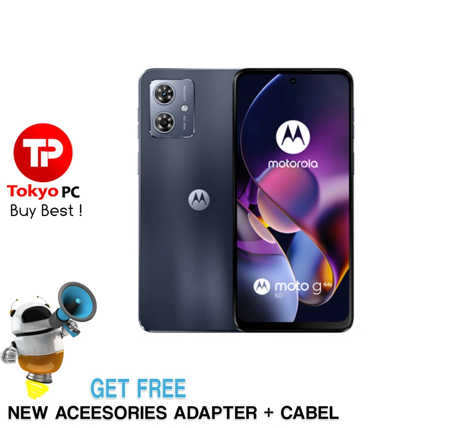 Moto g64y 5G Color Space Black Rom 128GB Ram 4GB SIM-free Unlocked