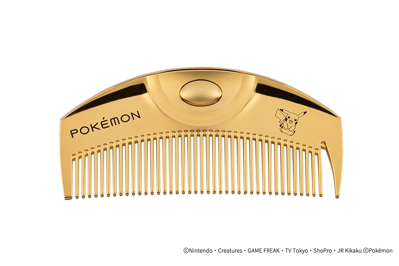 LOVECHROME®〉“ポケモン”デザインのヘアコーム。「ピカチュウ