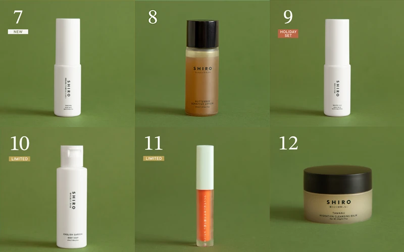 SHIRO(シロ)〉2025年ホリデーコレクション。限定ファートートバッグ