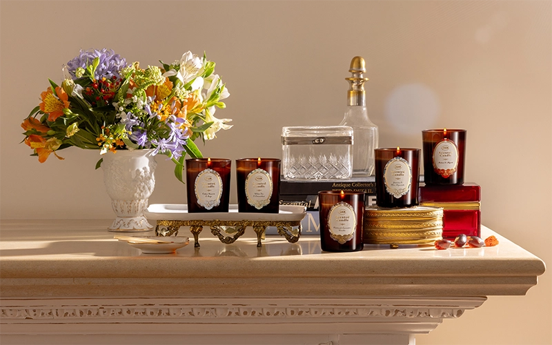 SABON(サボン)〉が新キャンドルコレクションを発表。ラグジュアリーな