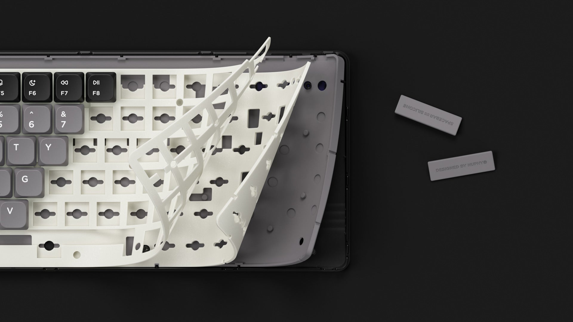 Air75 HE - Silver - Low Profile Magnetic Jade PRO