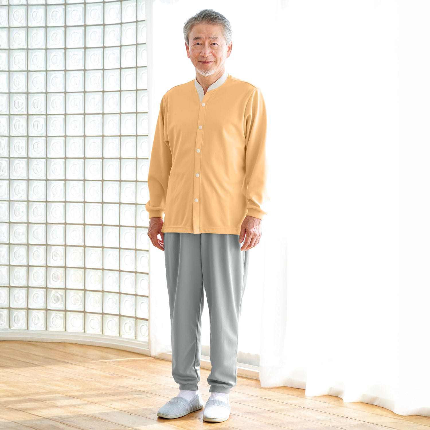 品番： CR882 】 男女兼用 らくらくパンツ 高齢者ウエア パジャマ 通年