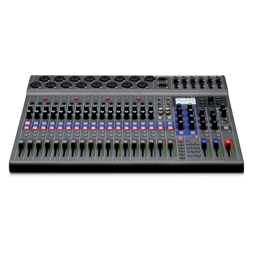 LIVETRAK L-20 | MULTI-TRACK RECORDER AND AUDIO INTERFACE | Tom Lee