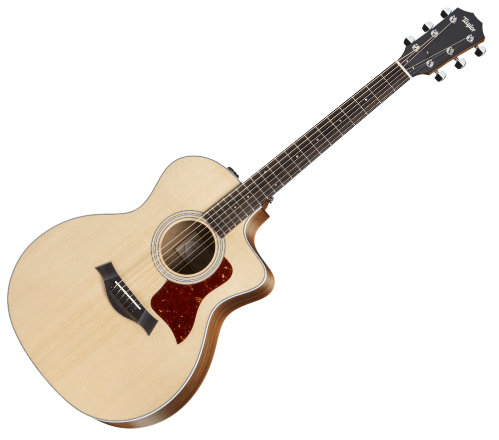 214CE GRAND AUDITORIUM ACOUSTIC GUITAR W/ CUTAWAY AND ES-2 | Tom