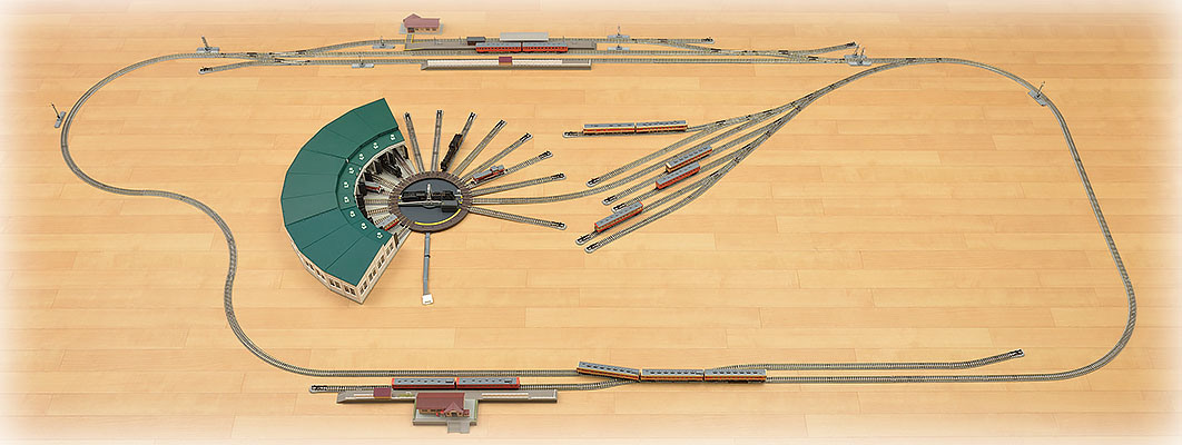 レールを繋げてレイアウトを広げよう レイアウトプラン｜トミックス