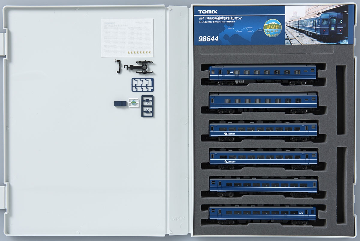 JR 14-500系客車(まりも)セット｜製品情報｜製品検索｜鉄道模型