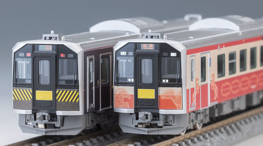 JR H100形ディーゼルカー（室蘭線・日高線ラッピング車）セット ｜製品