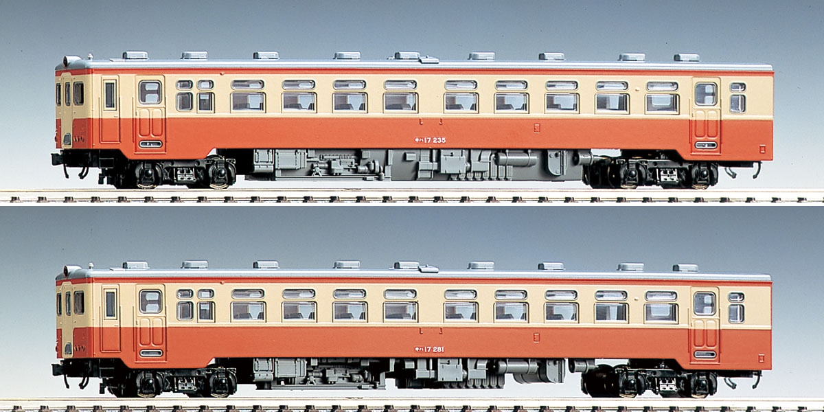 国鉄 キハ17形ディーゼルカーセット｜製品情報｜製品検索｜鉄道模型