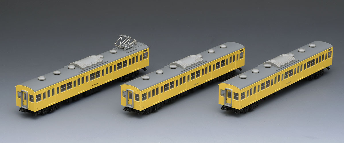 国鉄 103系通勤電車(ユニットサッシ・カナリア)増結セット｜製品情報