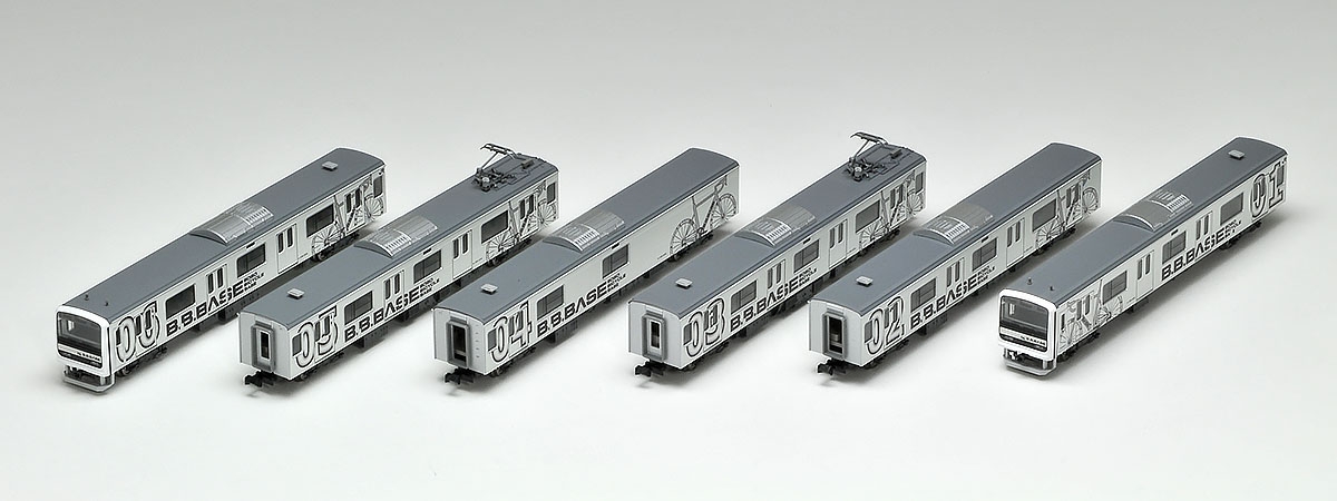 JR 209-2200系電車(BOSO BICYCLE BASE)セット｜製品情報｜製品検索