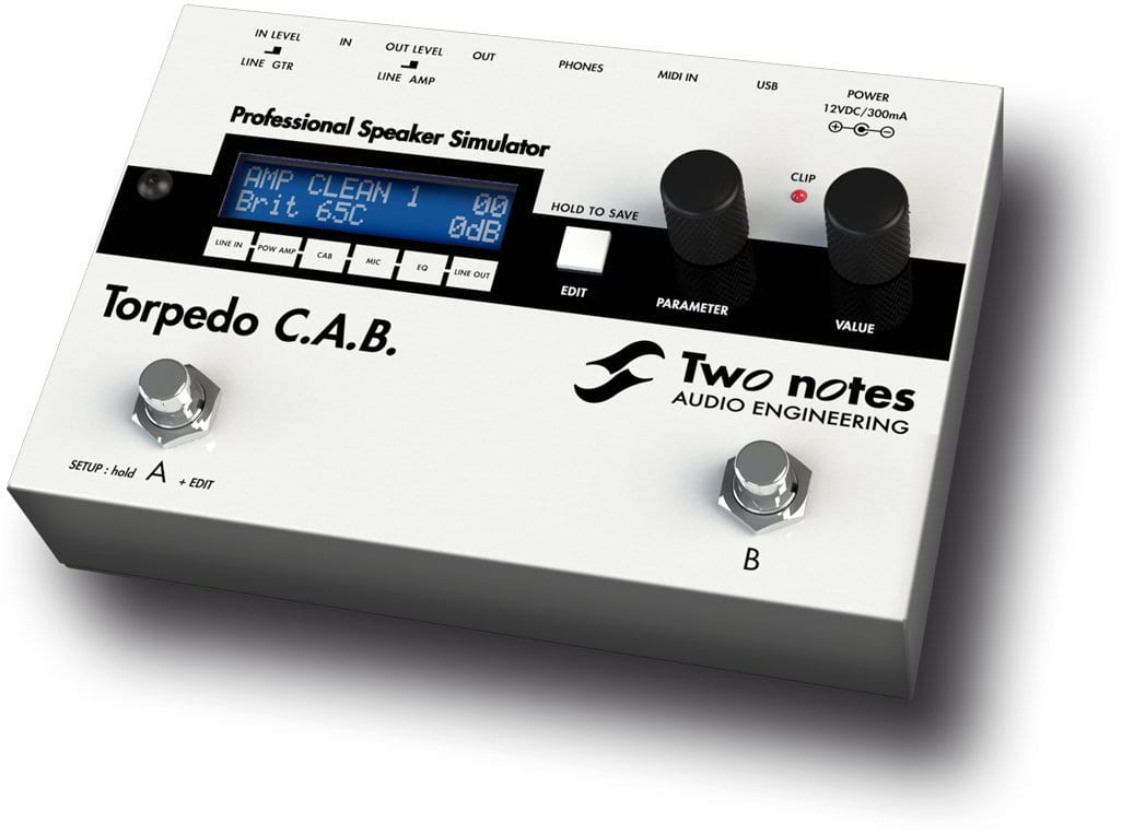 Two Notes Torpedo C.A.B. - Tonebox.com