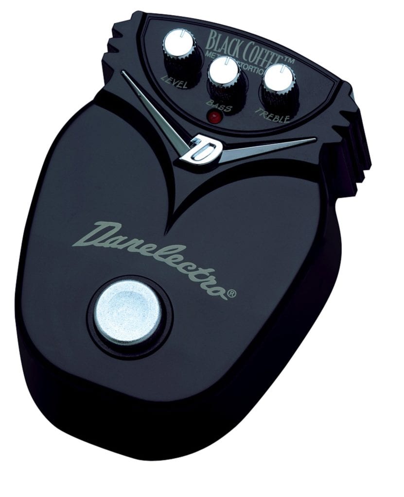 Danelectro DJ-21C Black Coffee Metal Distortion Mini - Tonebox.com