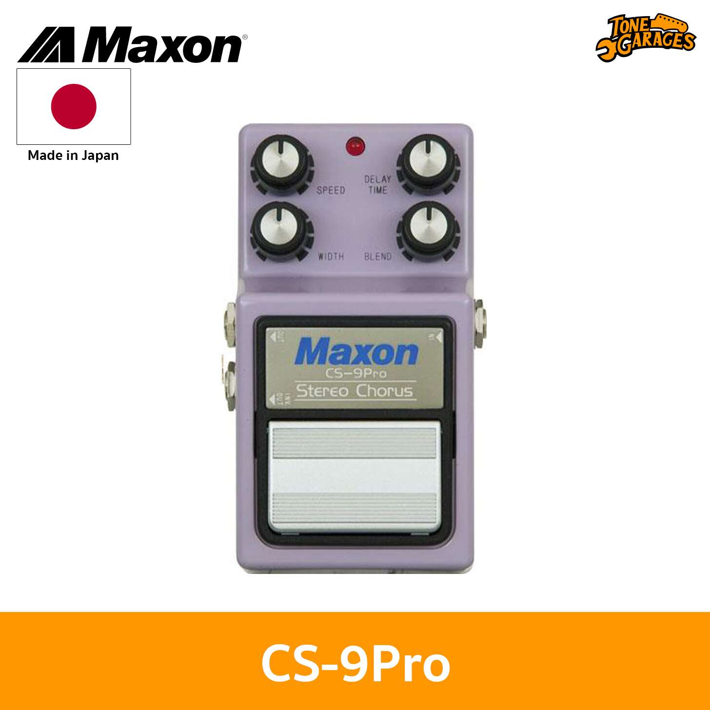 Maxon CS-9Pro Stereo Chorus Effect – Tone Garages