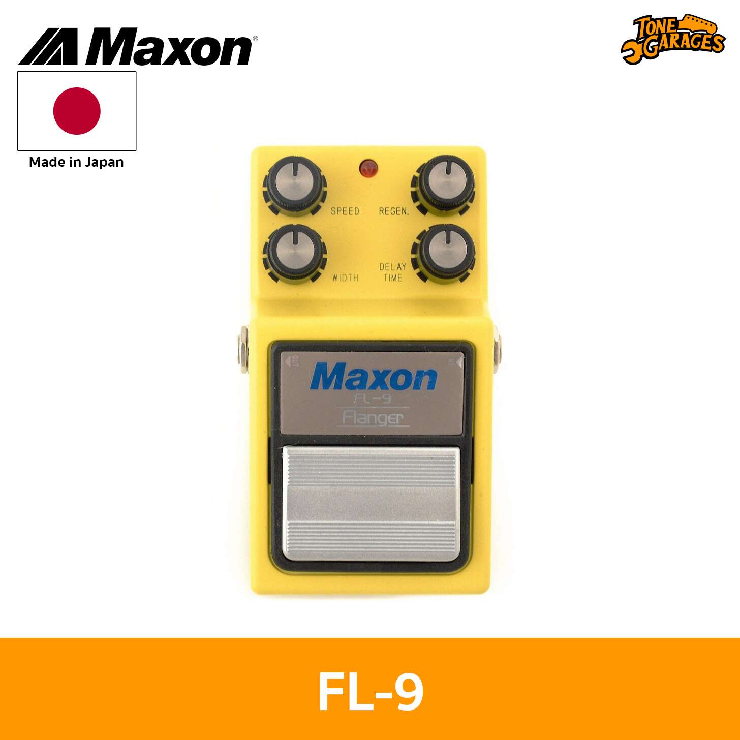 Maxon FL-9 Analog Flanger Effect – Tone Garages
