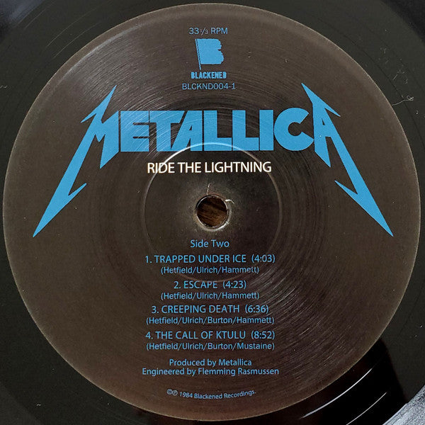 Buy Metallica : Ride The Lightning (LP, Album, RE, RM) Online for
