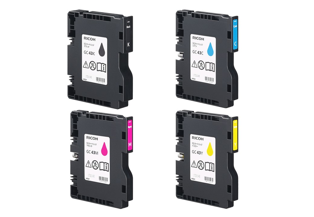 リコー (RICOH) GC43 純正インク 全4色セット (B/C/Y/M) - トナーマート