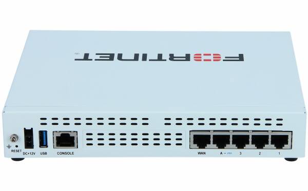 FORTINET - FG-40F - 5 x GE RJ45 ports (including , 1 x WAN Port, 4 x