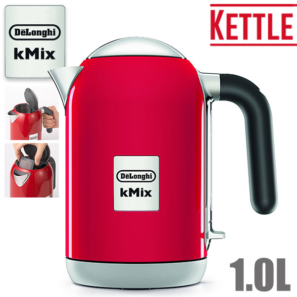 デロンギ ケーミックス 電気ケトル スパイシーレッド ZJX650J-RD 送料