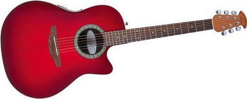 Ovation 1861 Standard Balladeer Acoustic Electric Guitar Review