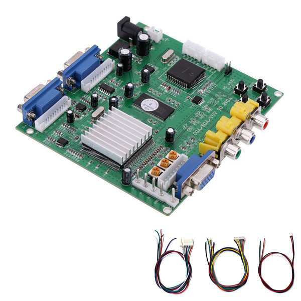 アーケード基板 アップスキャンコンバーター アダプター付 【GBS-8220