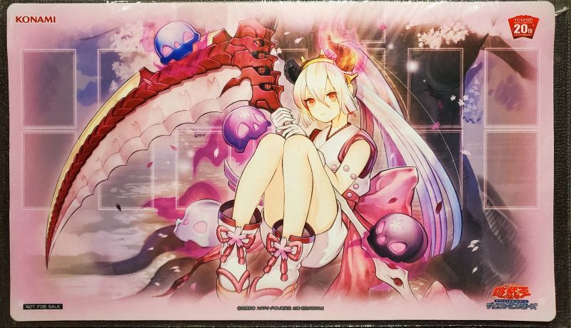 遊戯王 ランキングデュエル 現世離レ カクリヨノチザクラ プレイマット