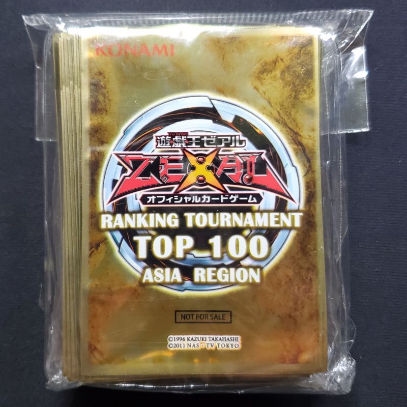 遊戯王 アジア スリーブ ランキングトーナメント TOP100 70枚 遊戯王