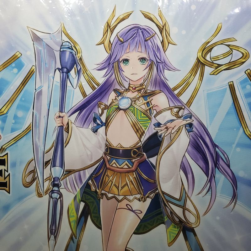 遊戯王 星杯の神子イヴ プレイマット 遊戯王 星杯の神子イヴ プレイ